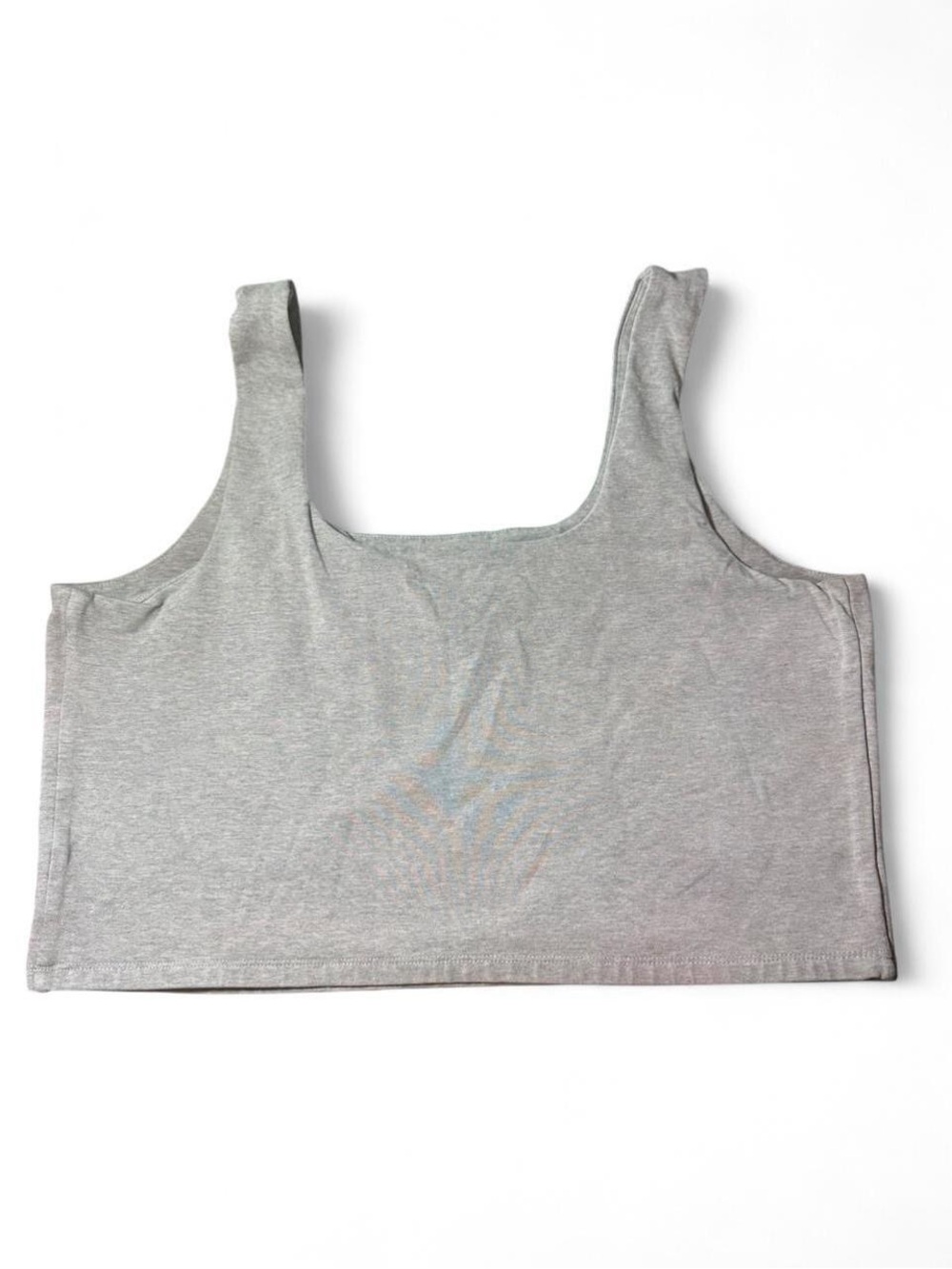 Gap Crop Tank Top Bralette Shirt Loungewear Workout Cotton Beige XL Extra Large
